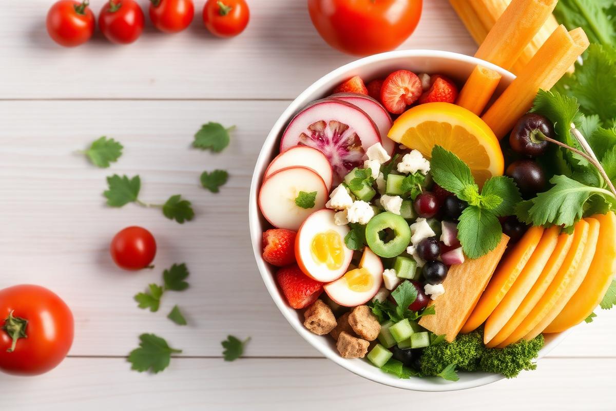 Healthy nutrition bowl